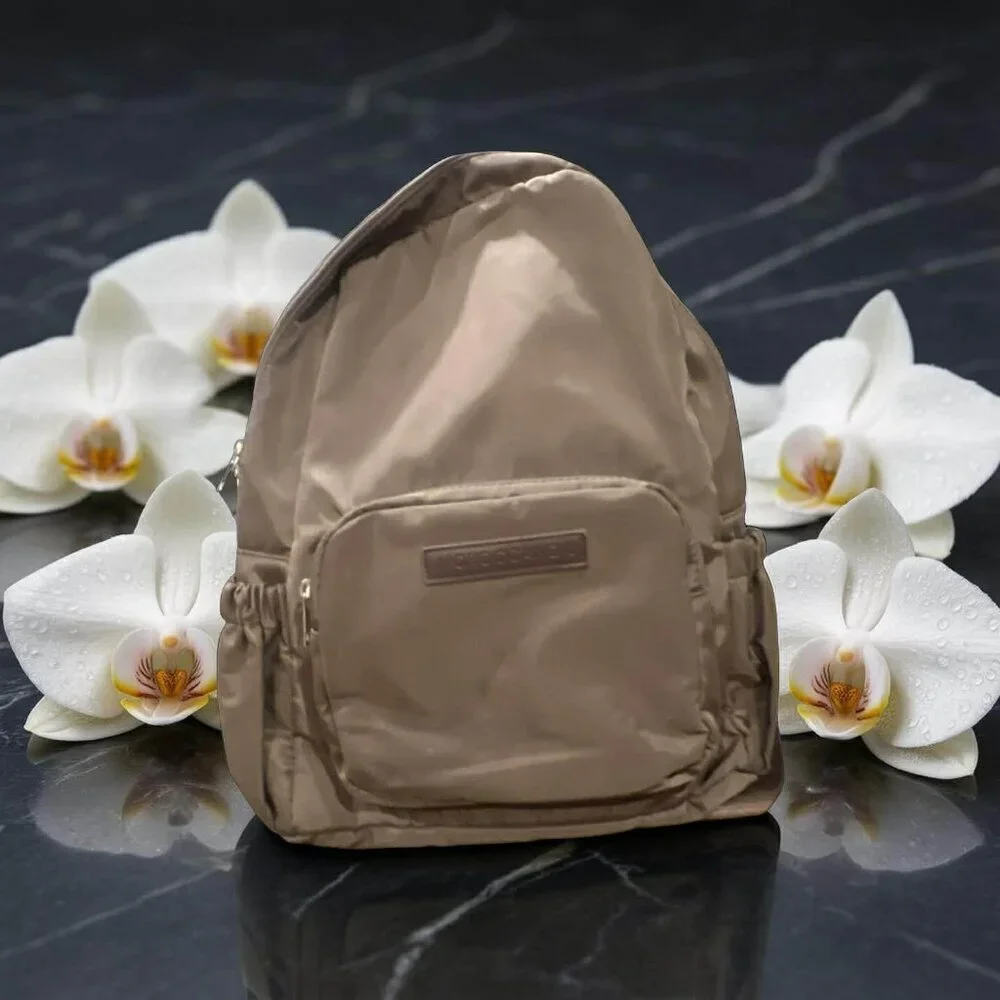 Moroccanoil Logo Brown Backpack Limited Edition